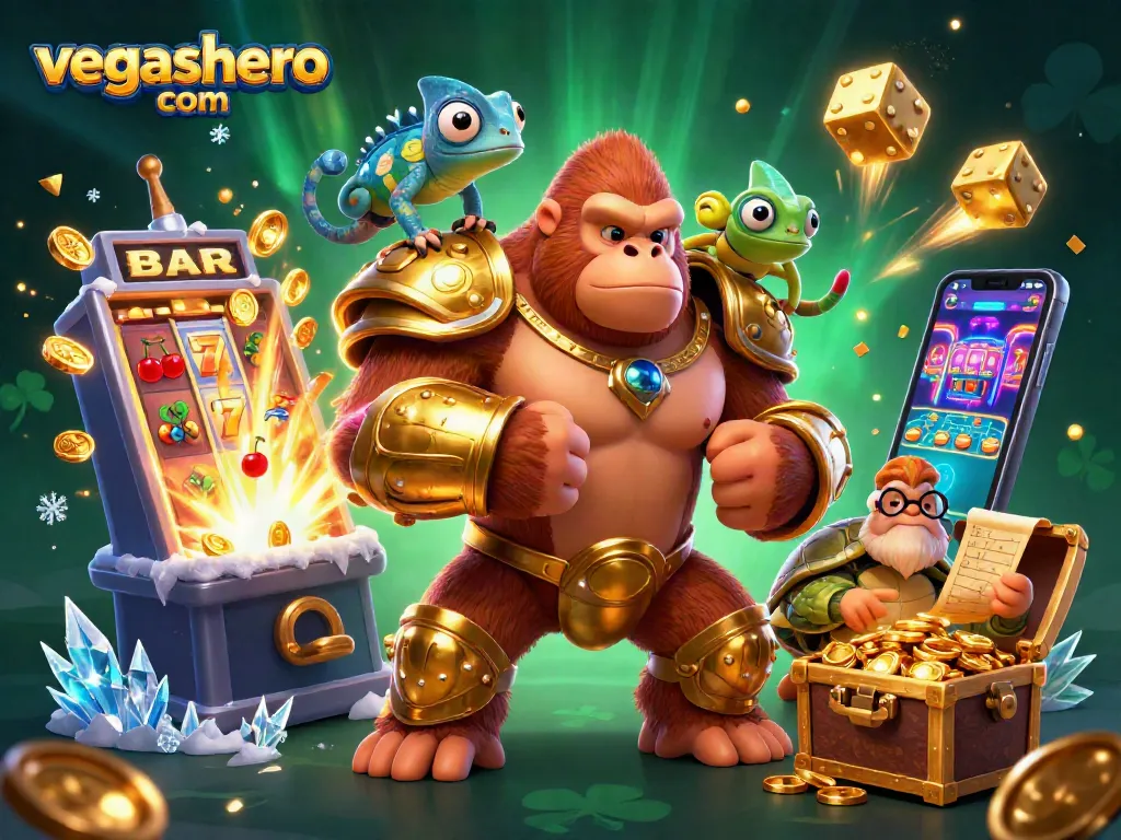 Engage with thrilling 3D casino excitement at vegashero com featuring jackpots and colorful characters.